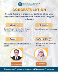 Genetic diversity of endangered Santalum album Linn. populations in the ...